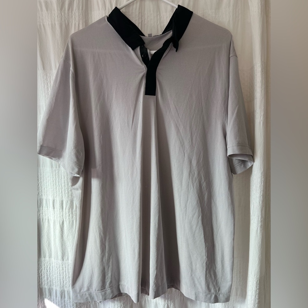 Men's Gray Polo Shirt
